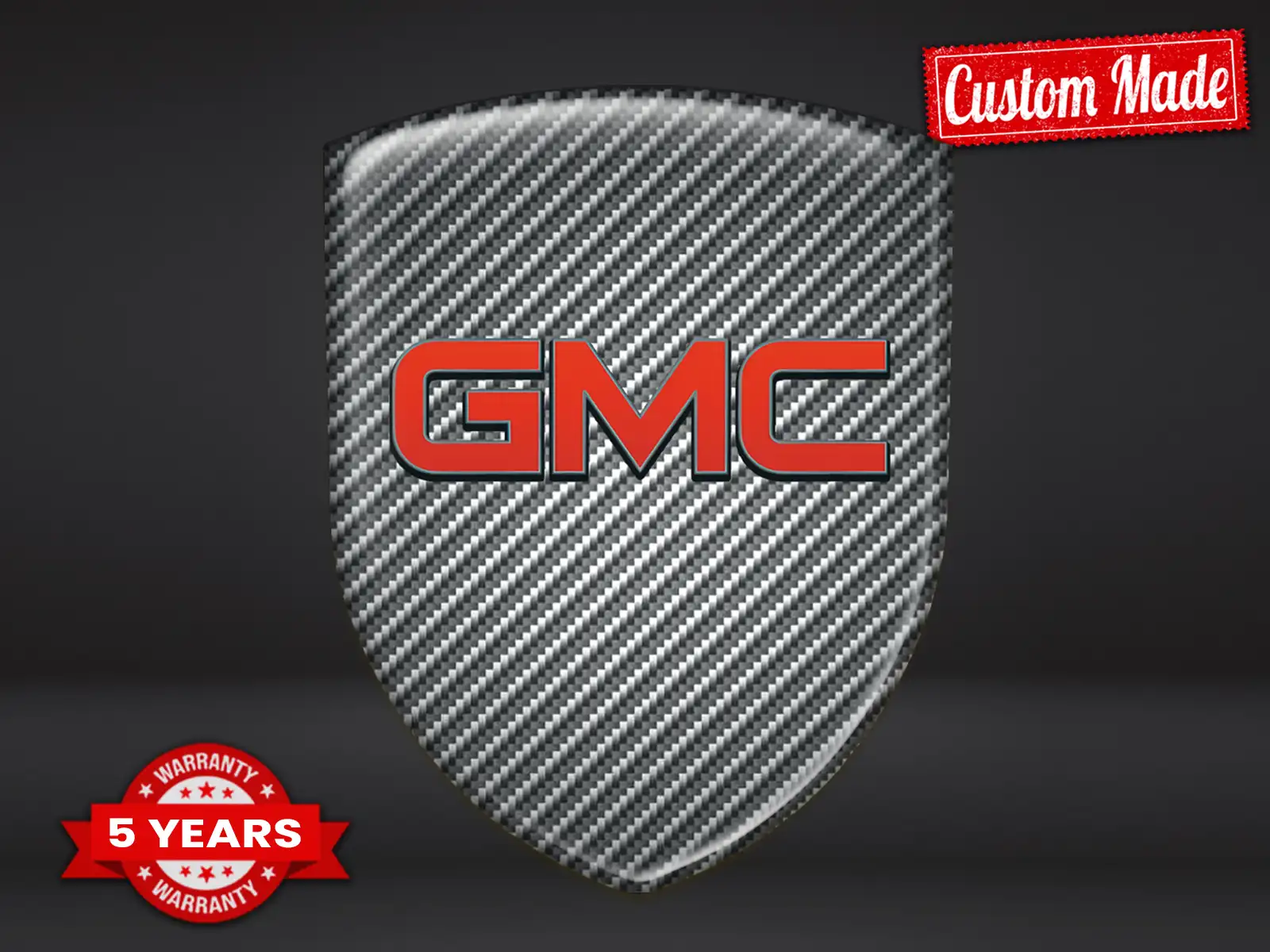 GMC Autocollants Fenêtre Auto Max Résistants Stylés Pro